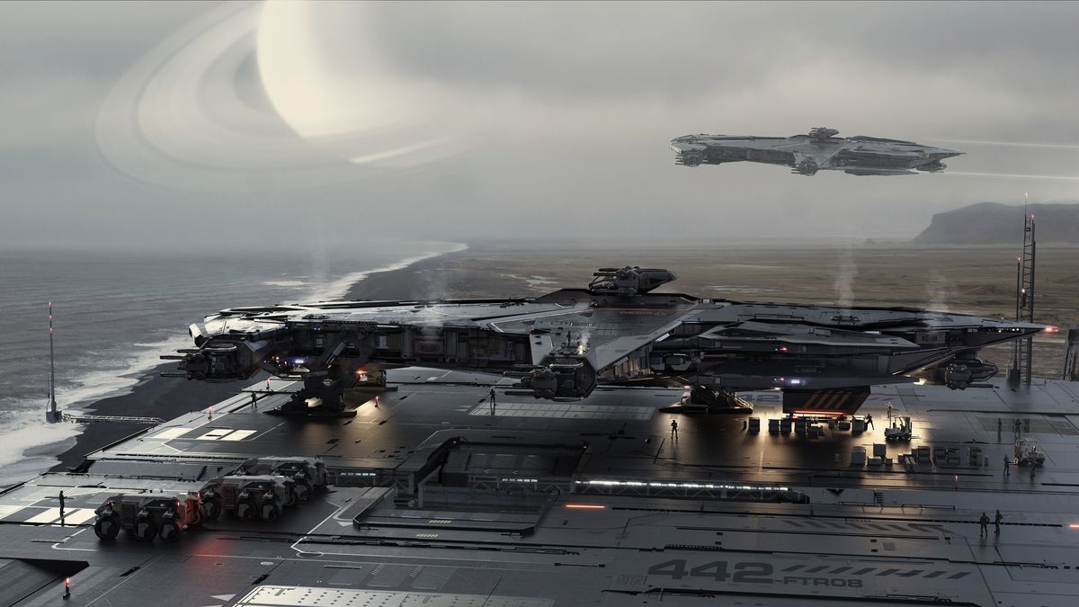 Star Citizen Reveals New Hammerhead Starship; Crowdfunding Passes 166 ...