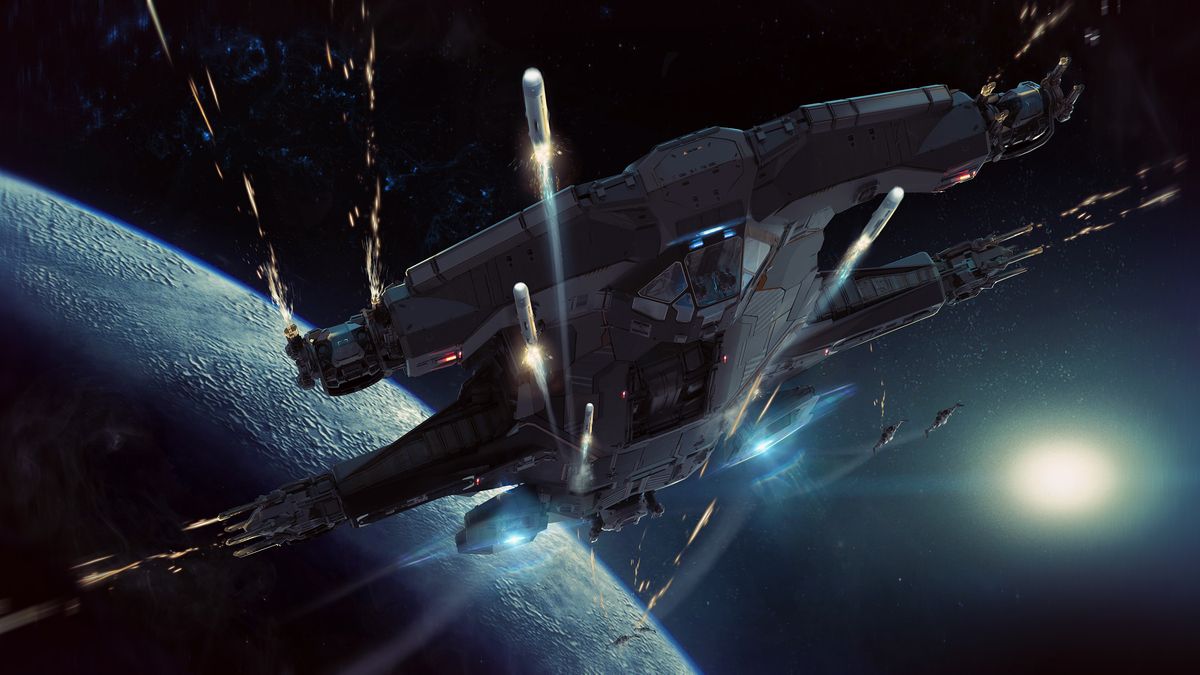 Star Citizen Reveals New Hammerhead Starship; Crowdfunding Passes 166 