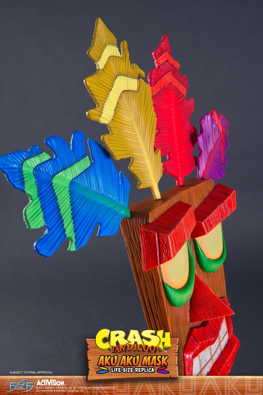 Crash Bandicoot Aku Aku Mask Statue is Busting Out for Pre-Order