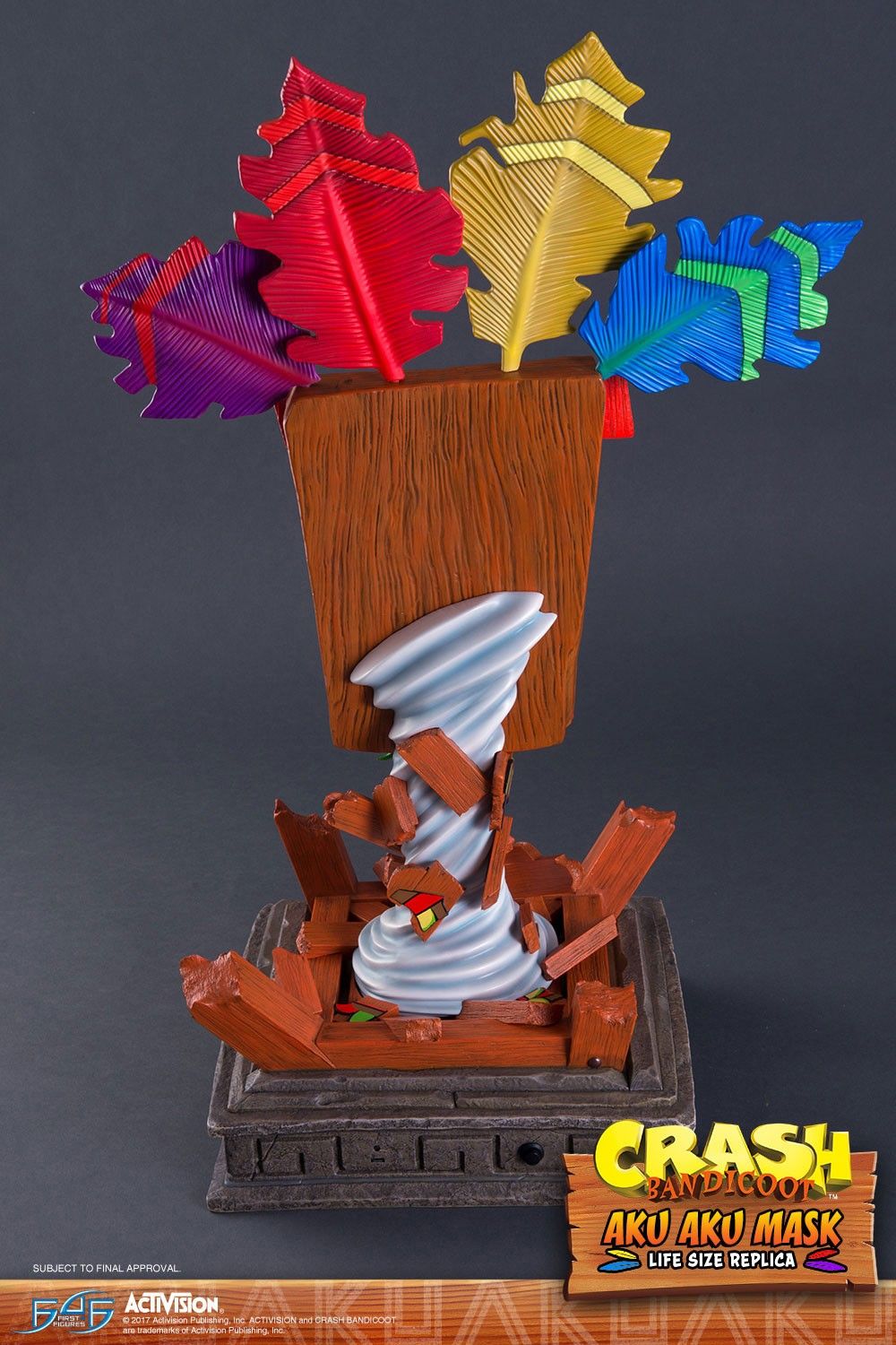 Crash Bandicoot Aku Aku Mask Statue is Busting Out for Pre-Order
