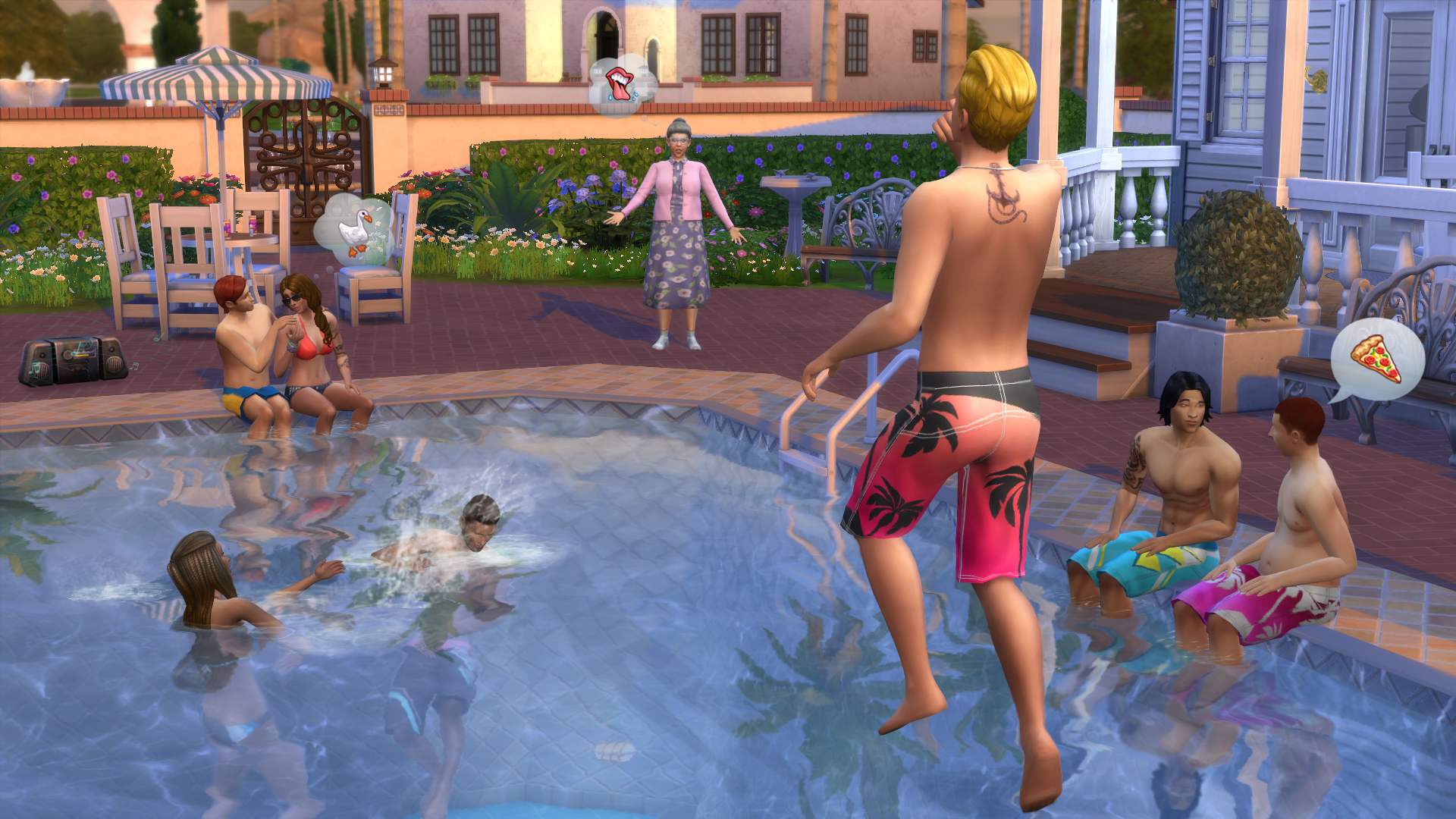 The Sims 4 seasons