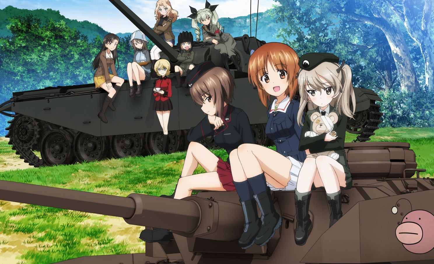 PS4 Exclusive Girls UND Panzer Gets New Trailer Introducing the Tanks of  Anzio