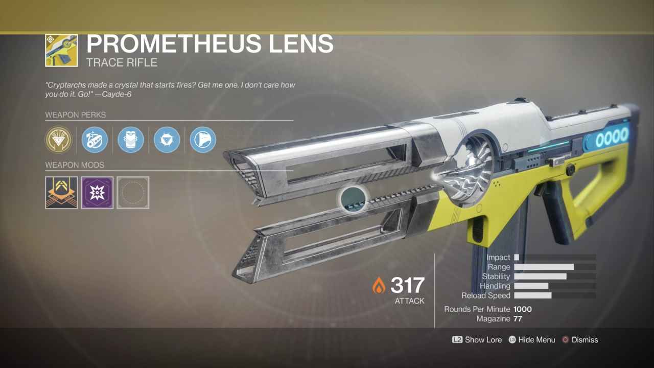 Bungie Will Address Destiny 2 Curse of Osiris' Prometheus Lens Rifle Bug