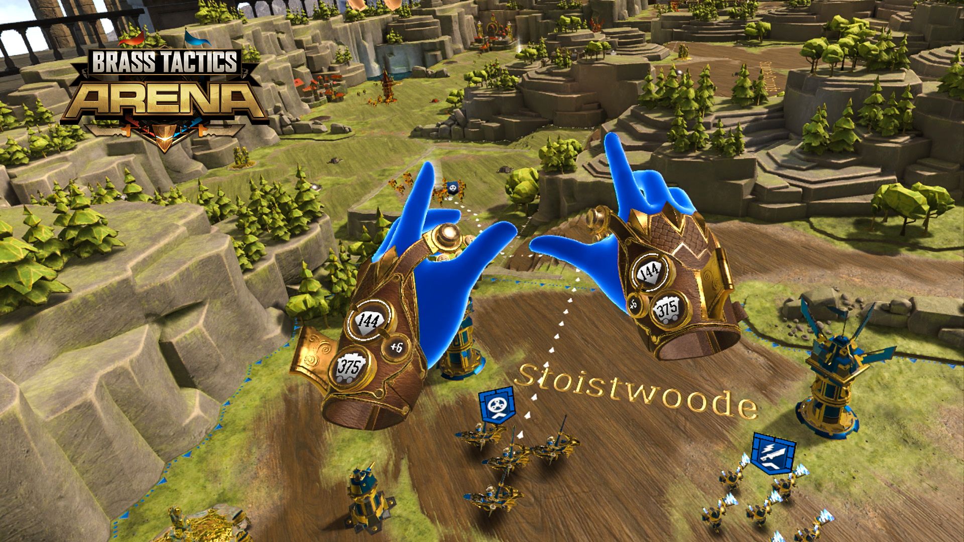 FreeToPlay Version of Real Time Strategy VR Game 'Brass Tactics' Is