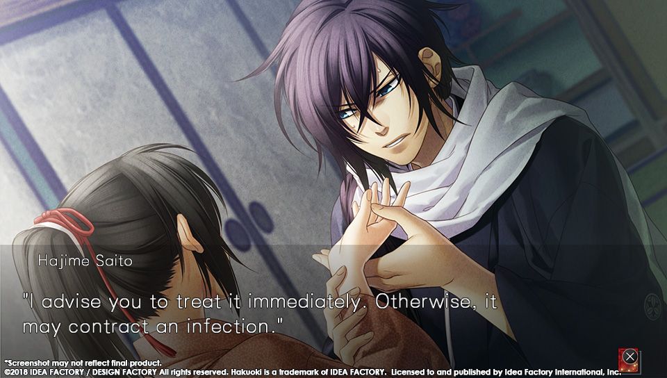 Hakuoki Edo Blossoms Details Hajime Saito And Keisuke Sanan In New