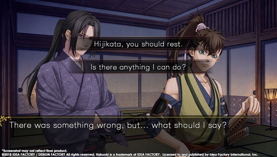 Hakuoki: Edo Blossoms Gets Details and Screenshots of the Hakuoki: Edo Blossoms Gets Details and Screenshots of the