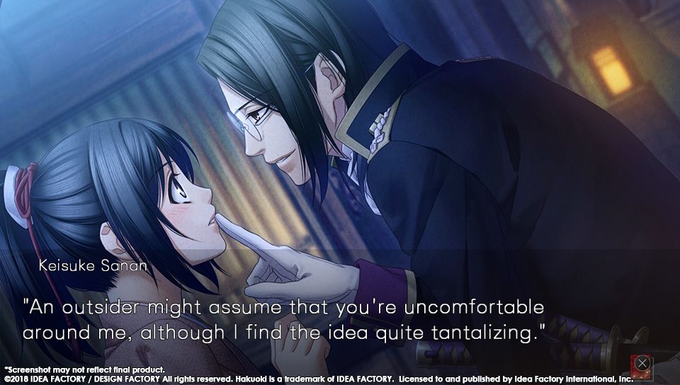 Hakuoki Edo Blossoms Details Hajime Saito And Keisuke Sanan In New