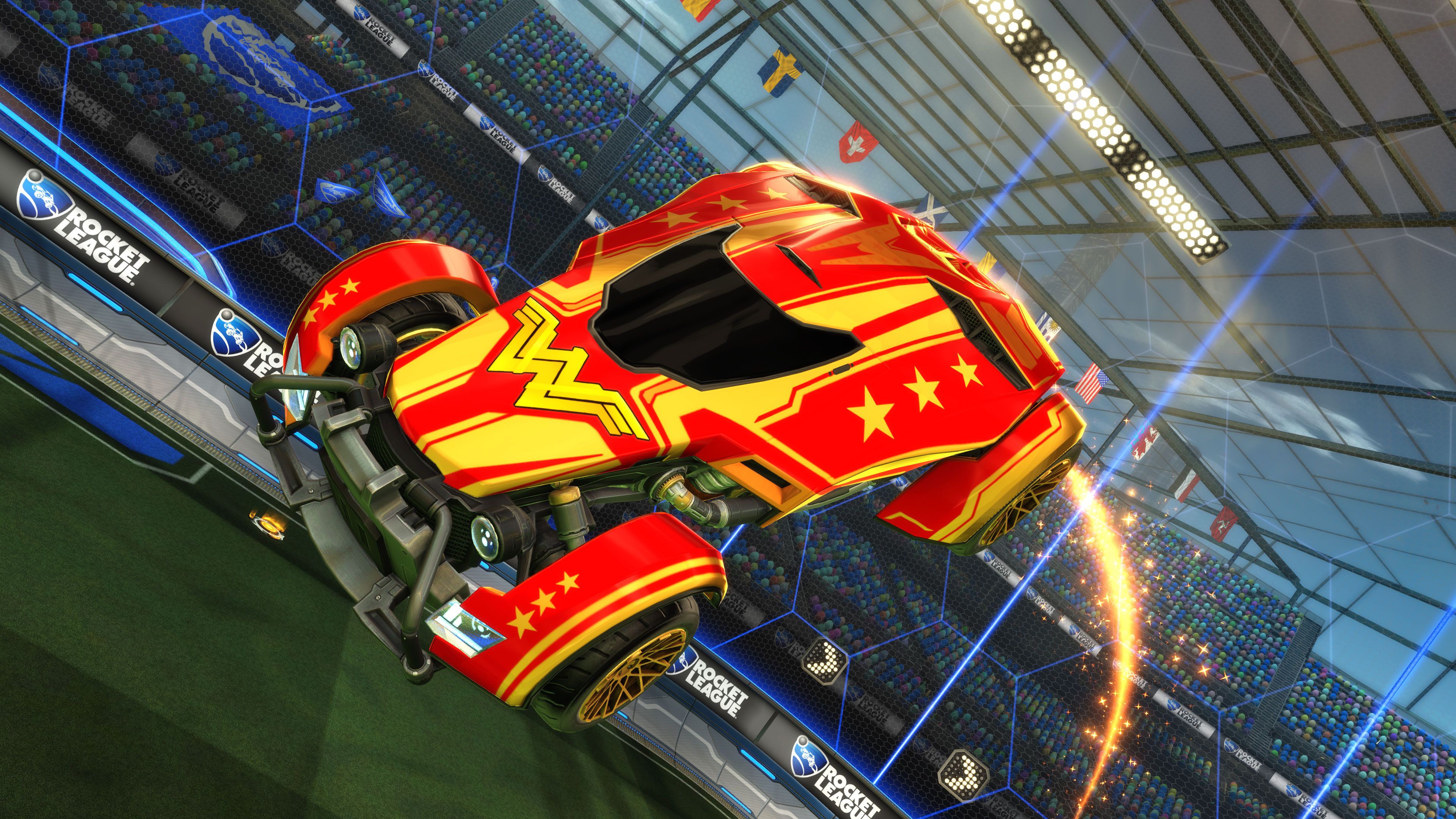 Rocket League's DC Super Hero-Themed DLC Pack Available Now Alongside ...