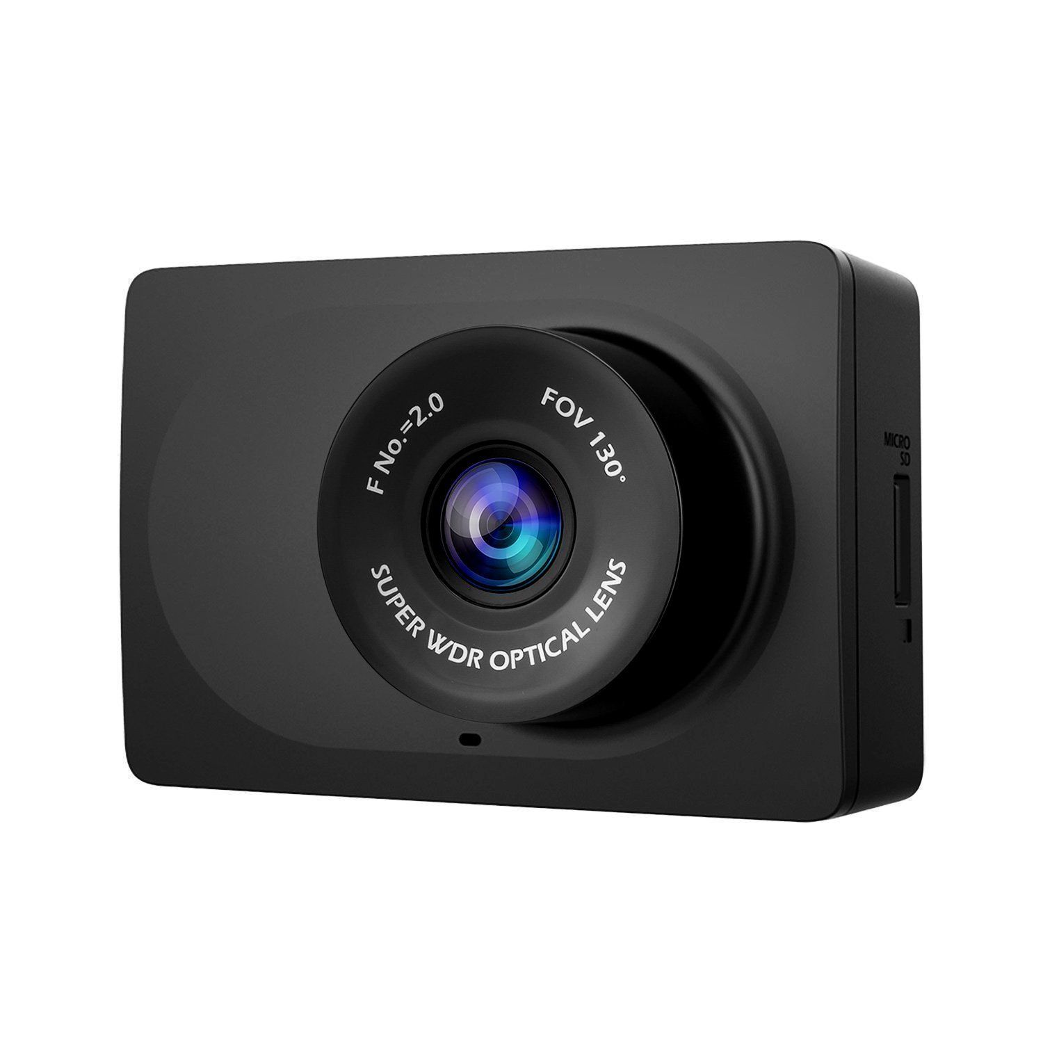 Black YI Compact Dash Cam 