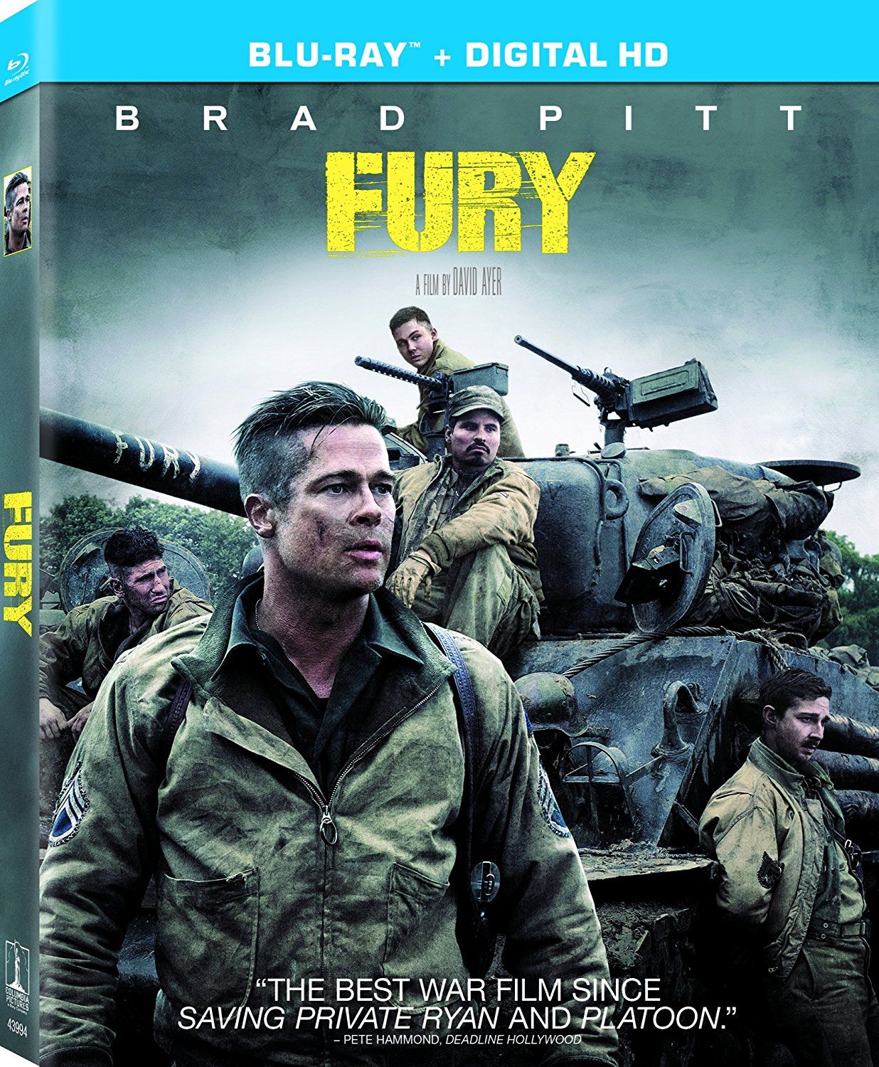 Fury on Blu-ray