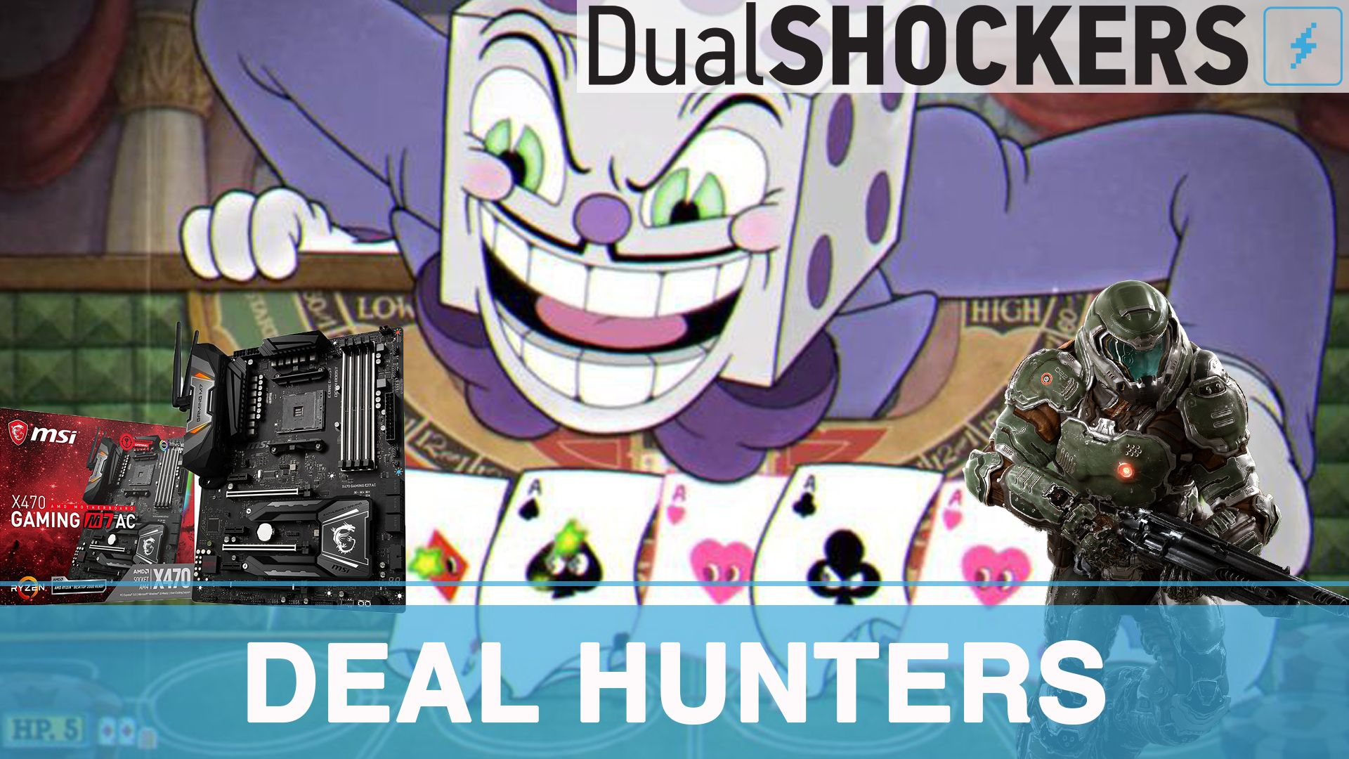 DualShockers Deal Hunters: Cuphead, Hardware and Doom Deals