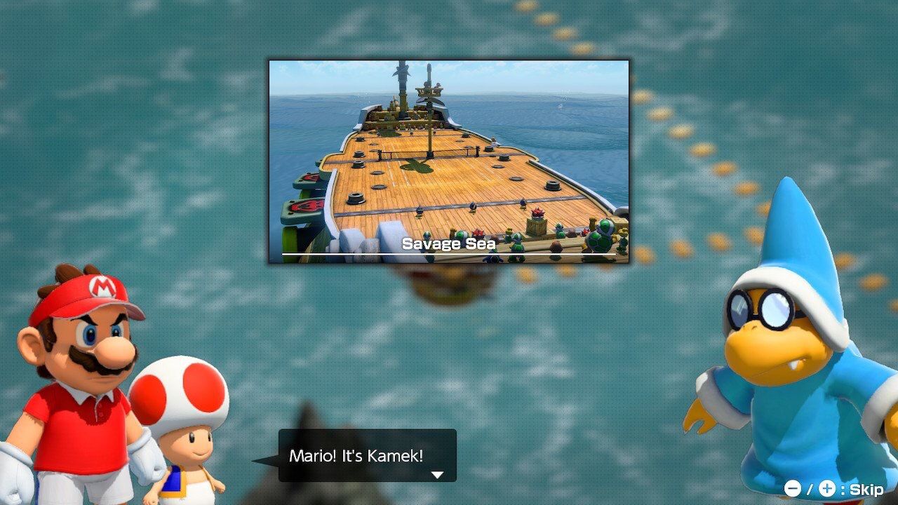 Mario Tennis Aces Kamek