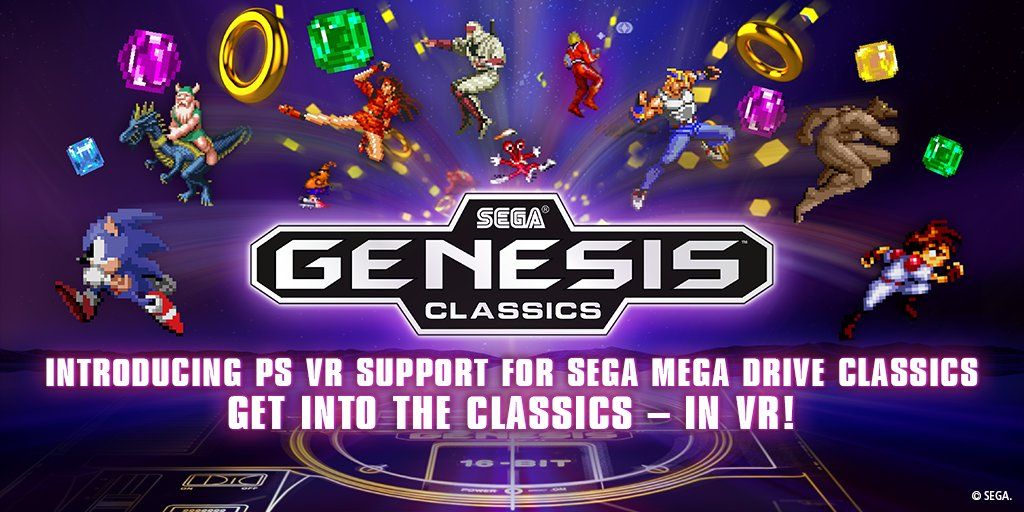Sega Genesis Classics on PSVR