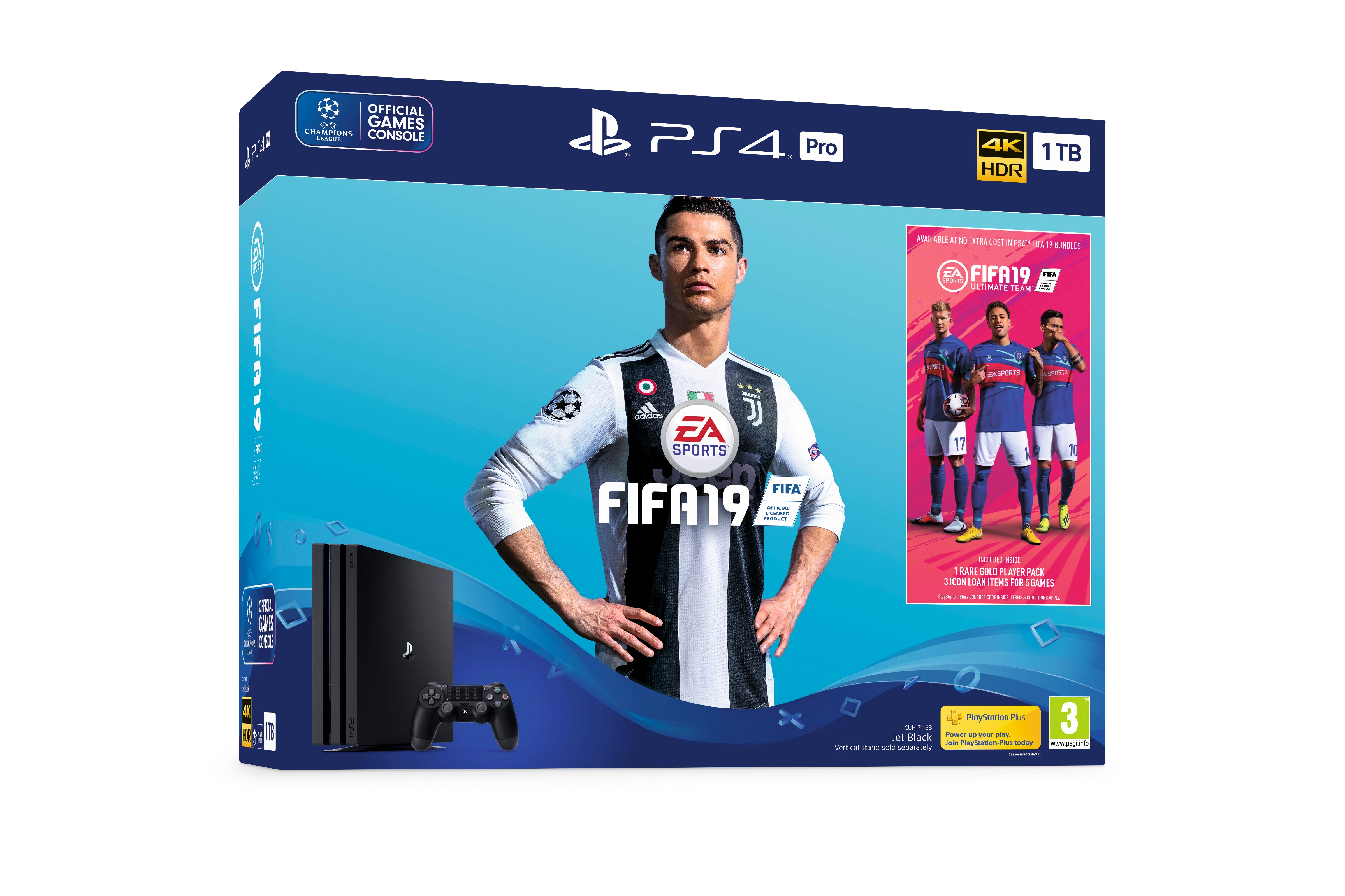 PlayStation4 - PS4本体+FIFA19 PlayStation 4 FIFA 19 Bundle Launching on September 25th