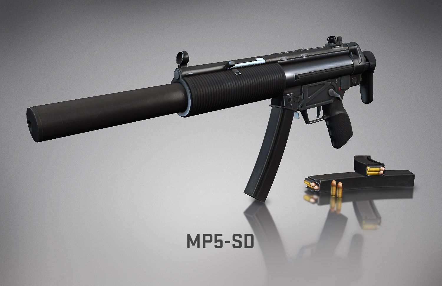 Counter-Strike Global Offensive MP5-SD