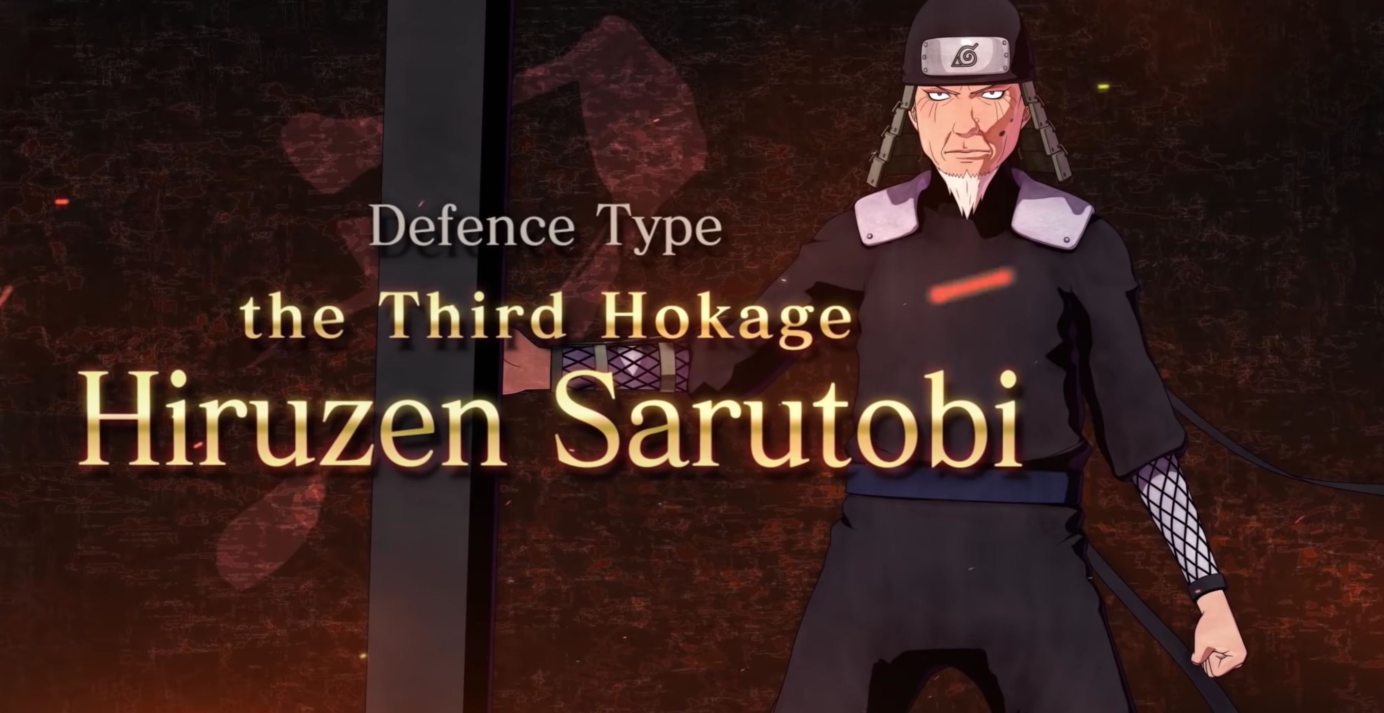 Hiruzen Sarutobi (Third Hokage), Sarutobi from Naruto anime