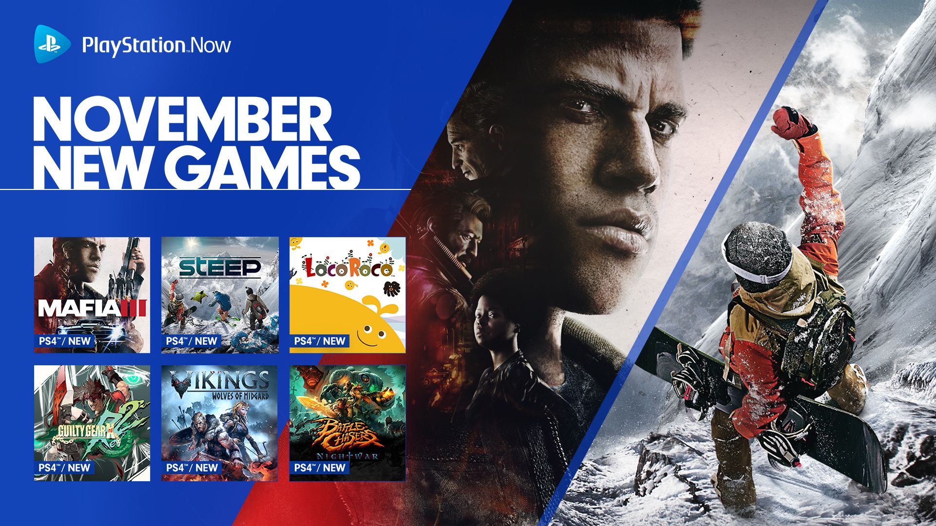 PlayStation Now November