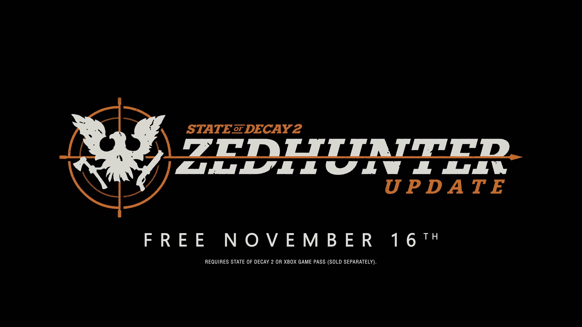 State of Decay 2 Zedhunter