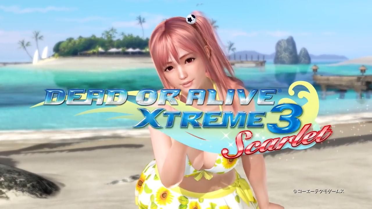 低価NEWDEAD OR ALIVE Xtreme3 Scarlet PS4 特典付 PS4ソフト