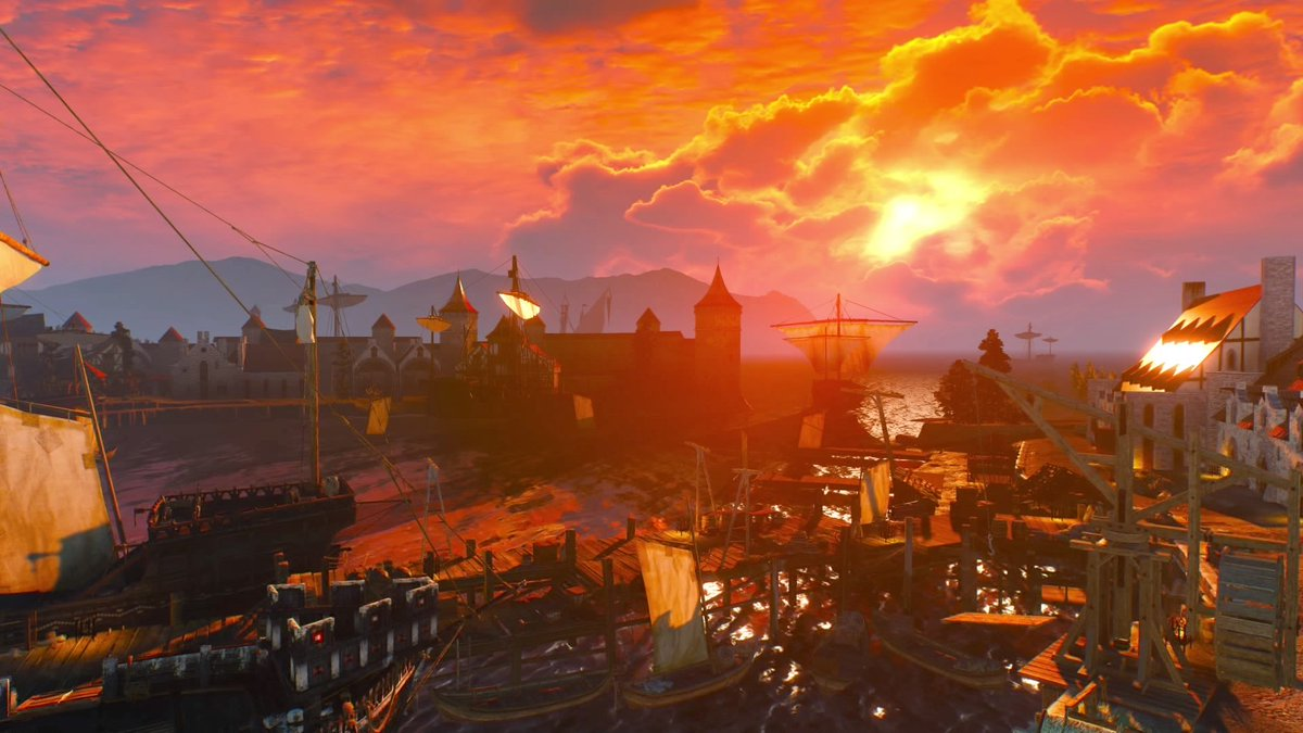 The Witcher 3: Wild Hunt Sunset