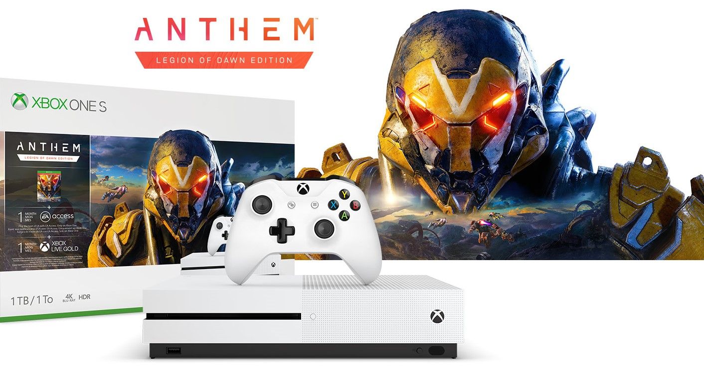 Anthem Xbox One S Bundle Microsoft