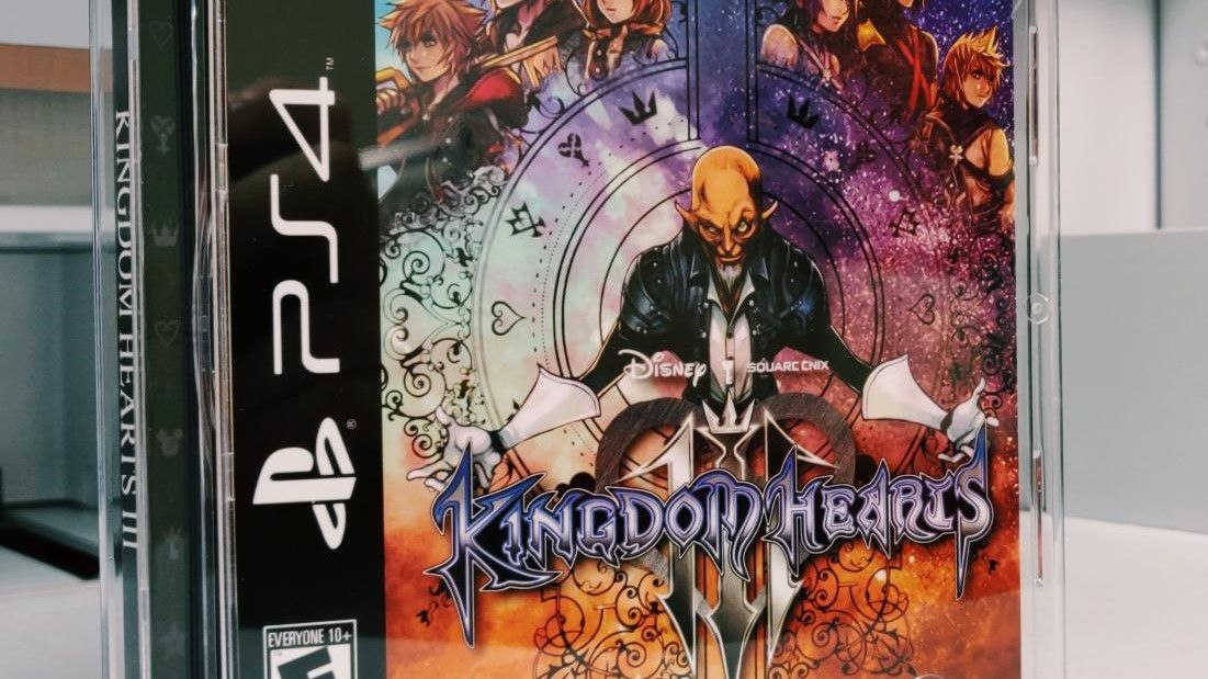 Kingdom Hearts 3 III Classic Jewel Case PS4 Custom Art