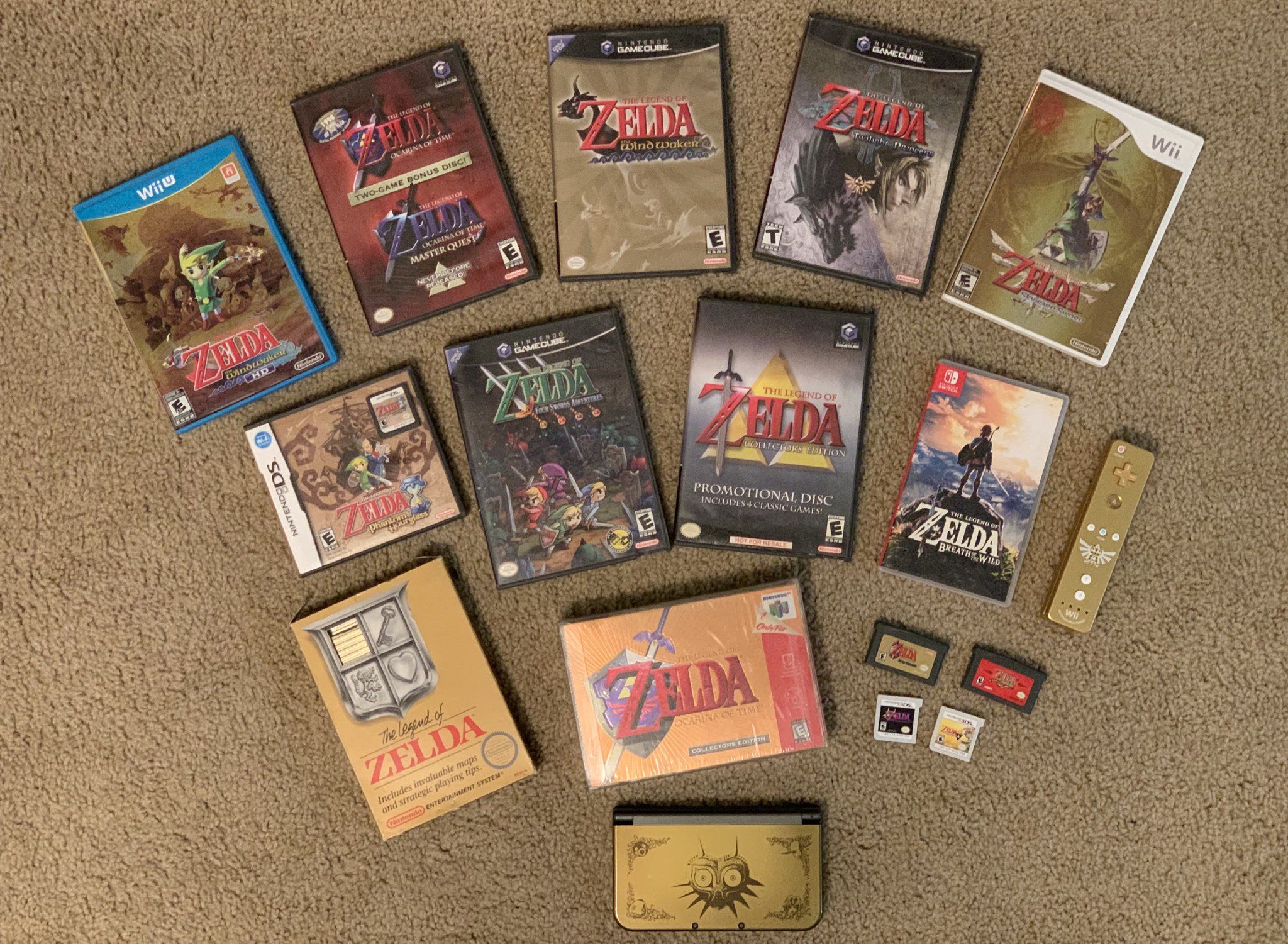 Max's Collection of Zelda Games