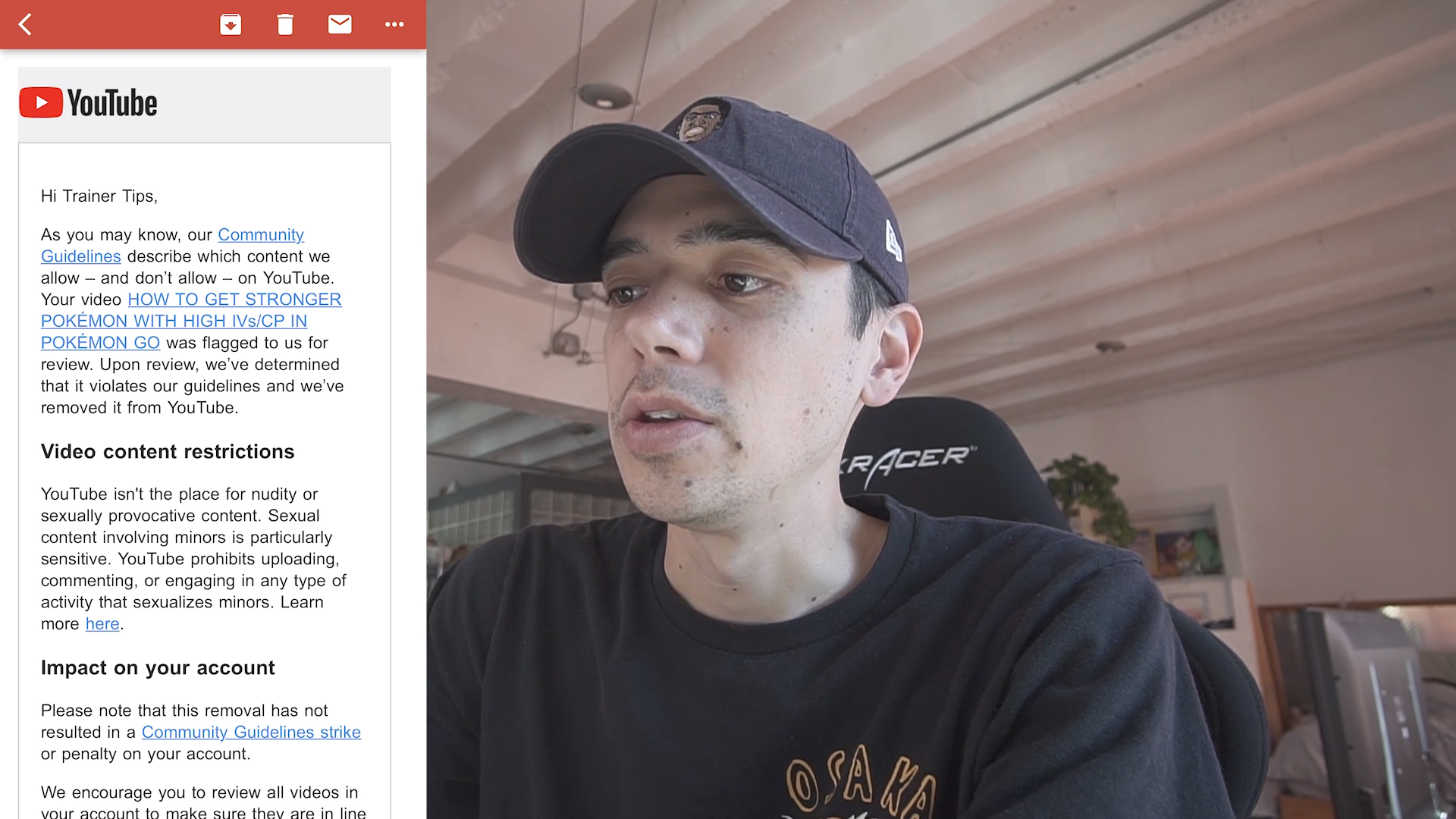 Popular Pokemon GO Accounts Deplatformed After YouTube Algorithm  