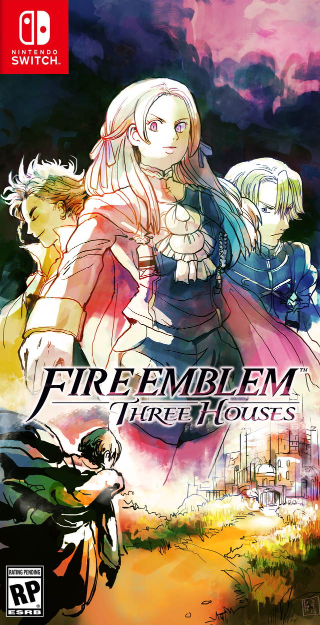 Fire Emblem Fan Takes Three Houses Box Art Into Their Own Hands 9500