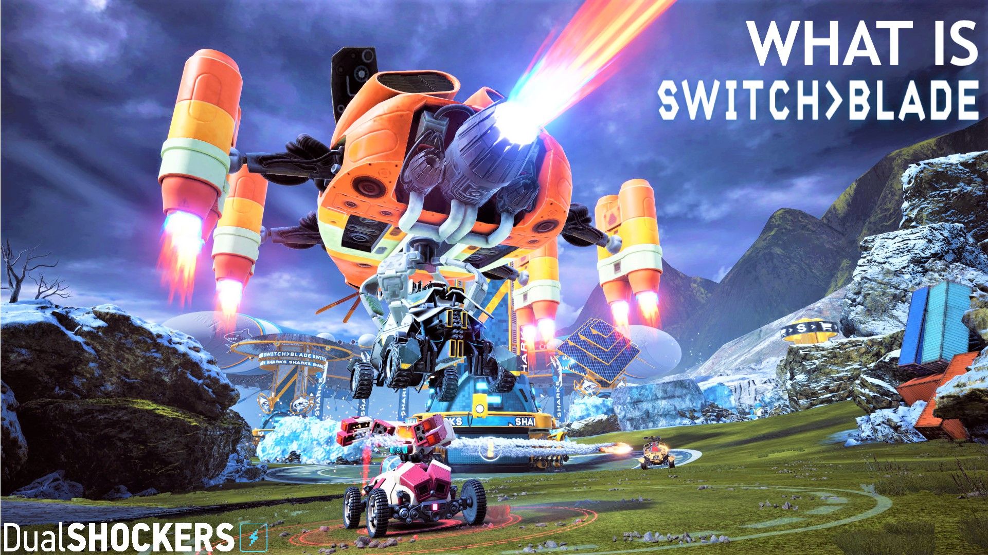 Switchblade PC PS4 Moba Rocket League Lucid Games Twisted Metal