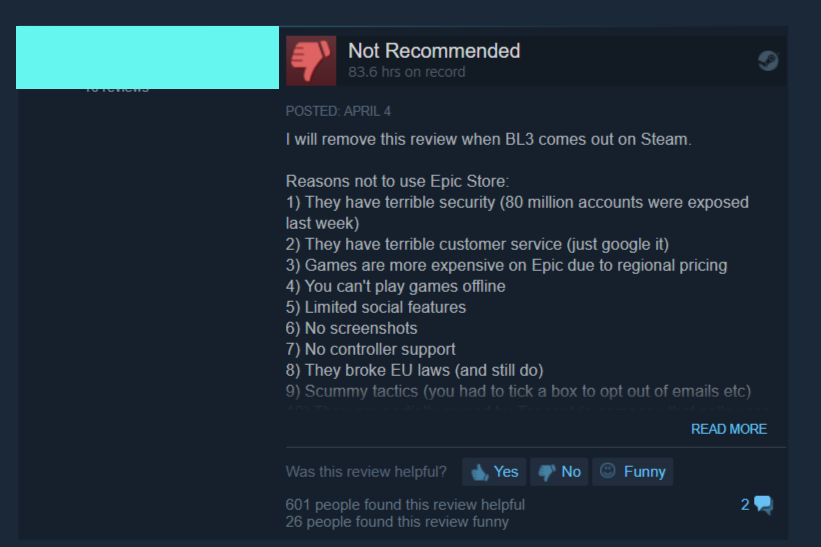 Borderlands (series) visual data 2