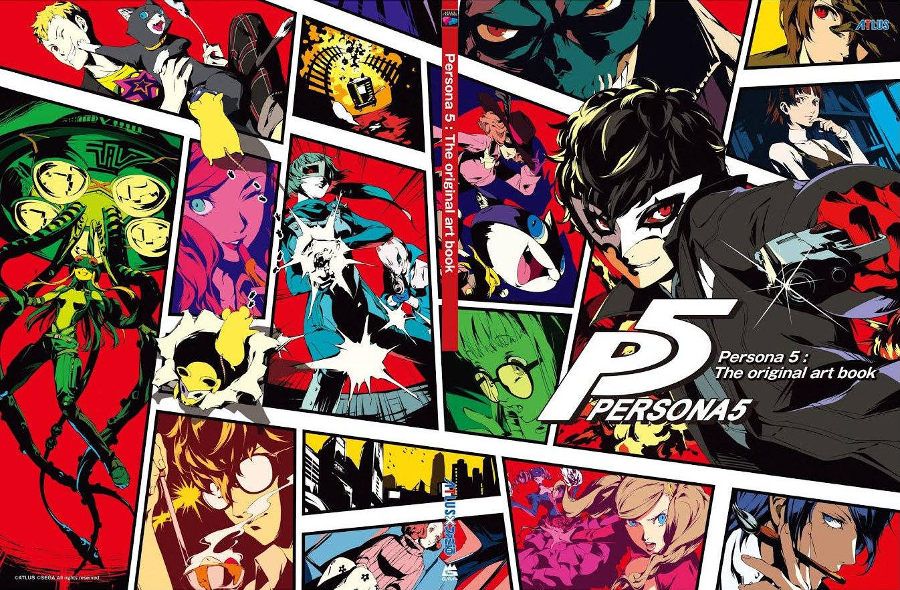 Atlus, P Studio, P5S, Persona 5, Persona 5 S, Persona 5 The Royal, PS4, artbook, Persona 5 Official Design Works