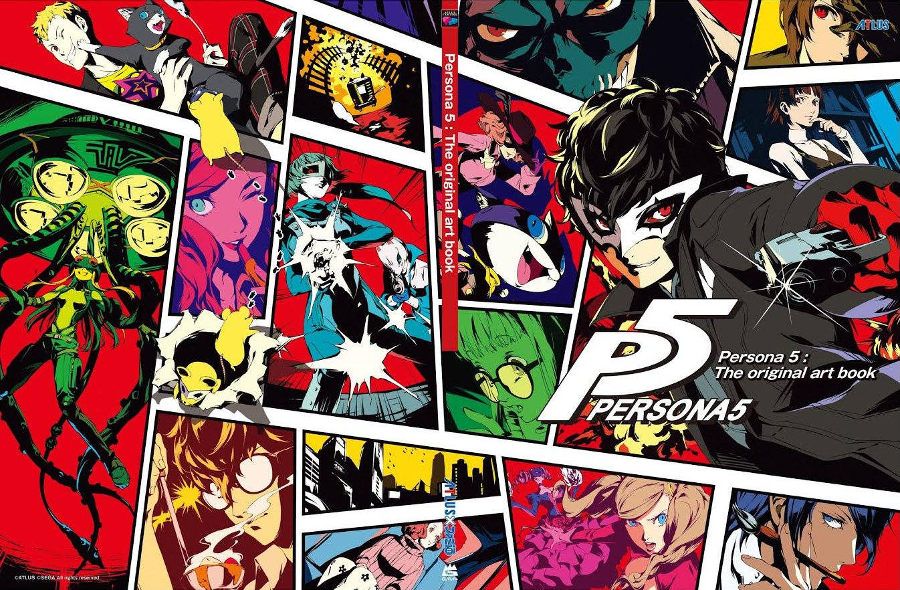 Persona 5 Official Artbook Released in English as an E-Book for First Time