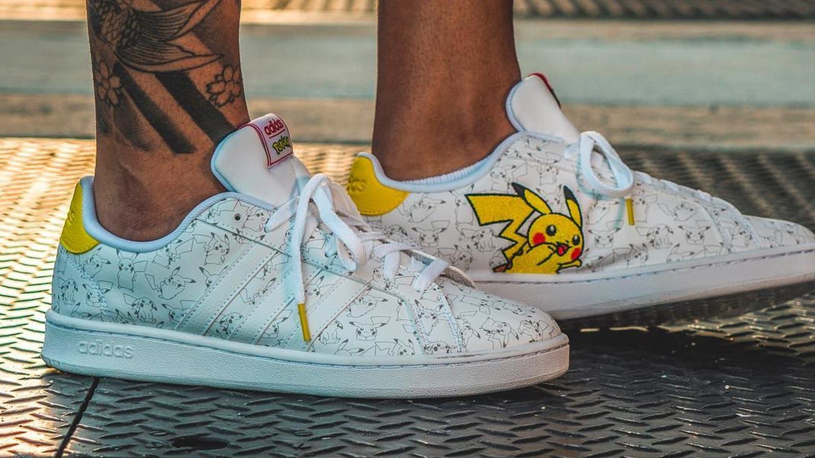 Pikachu and the Limelight New Adidas Pokemon Sneakers