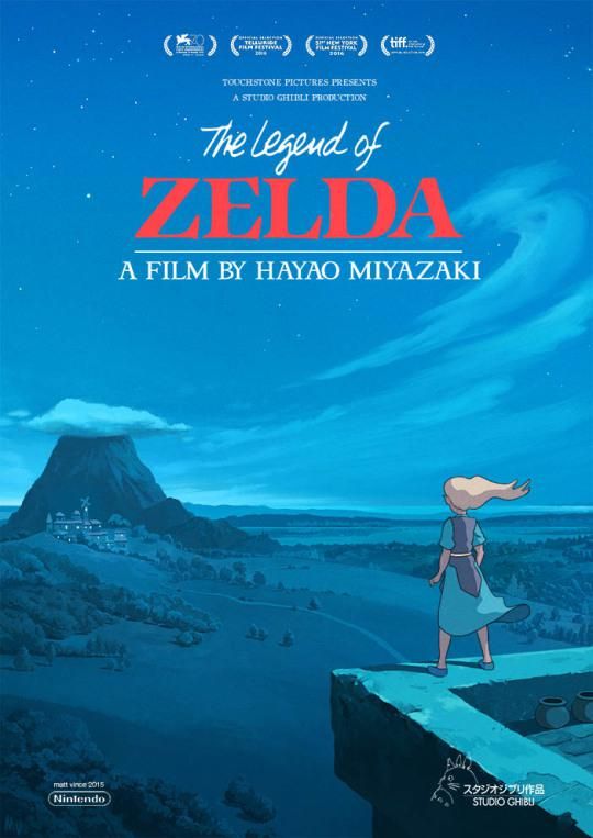 Artist Creates Studio Ghibli-Inspired Legend of Zelda Movie Posters and  Animated Trailer