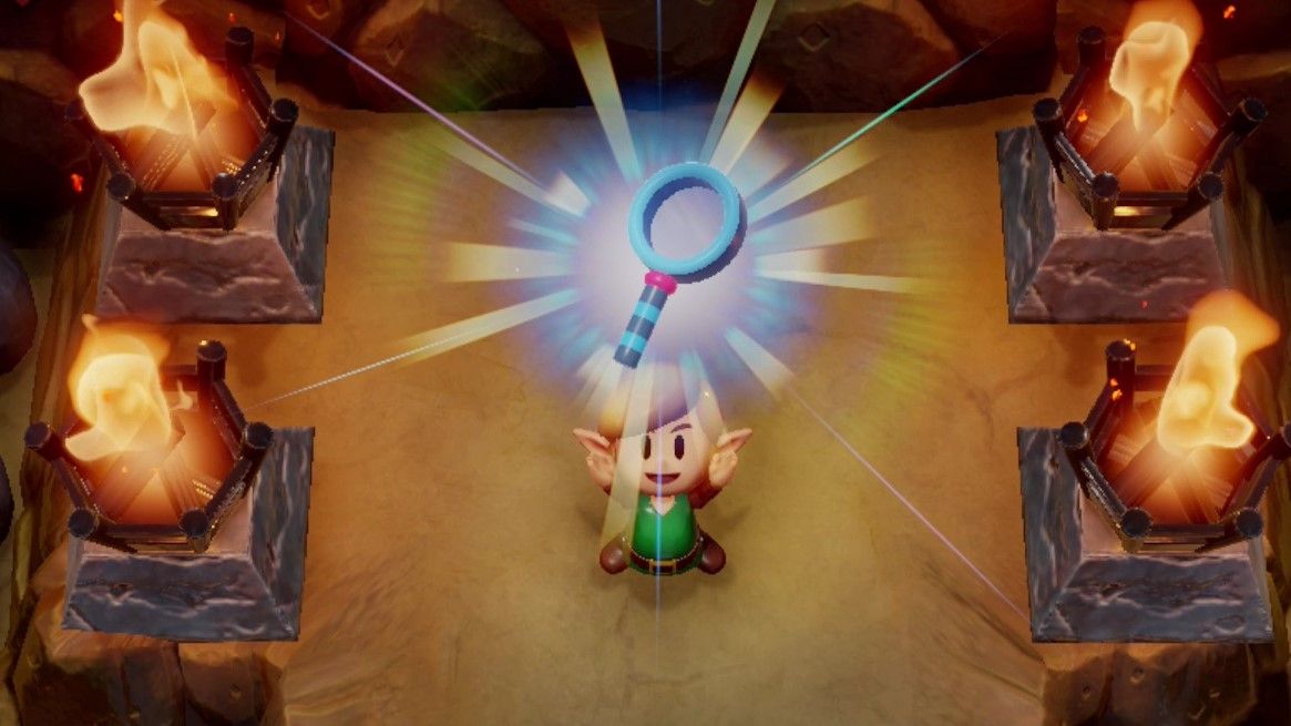 Link's Awakening trade up to get the Magnifying Glass and Boomerang  walkthrough - Polygon