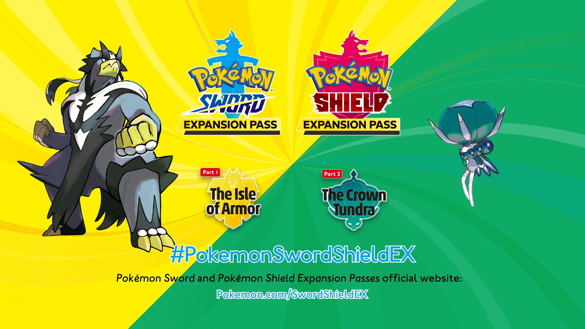 Pokémon Sword And Shield Expansion Pass: Isle Of Armor New Pokémon