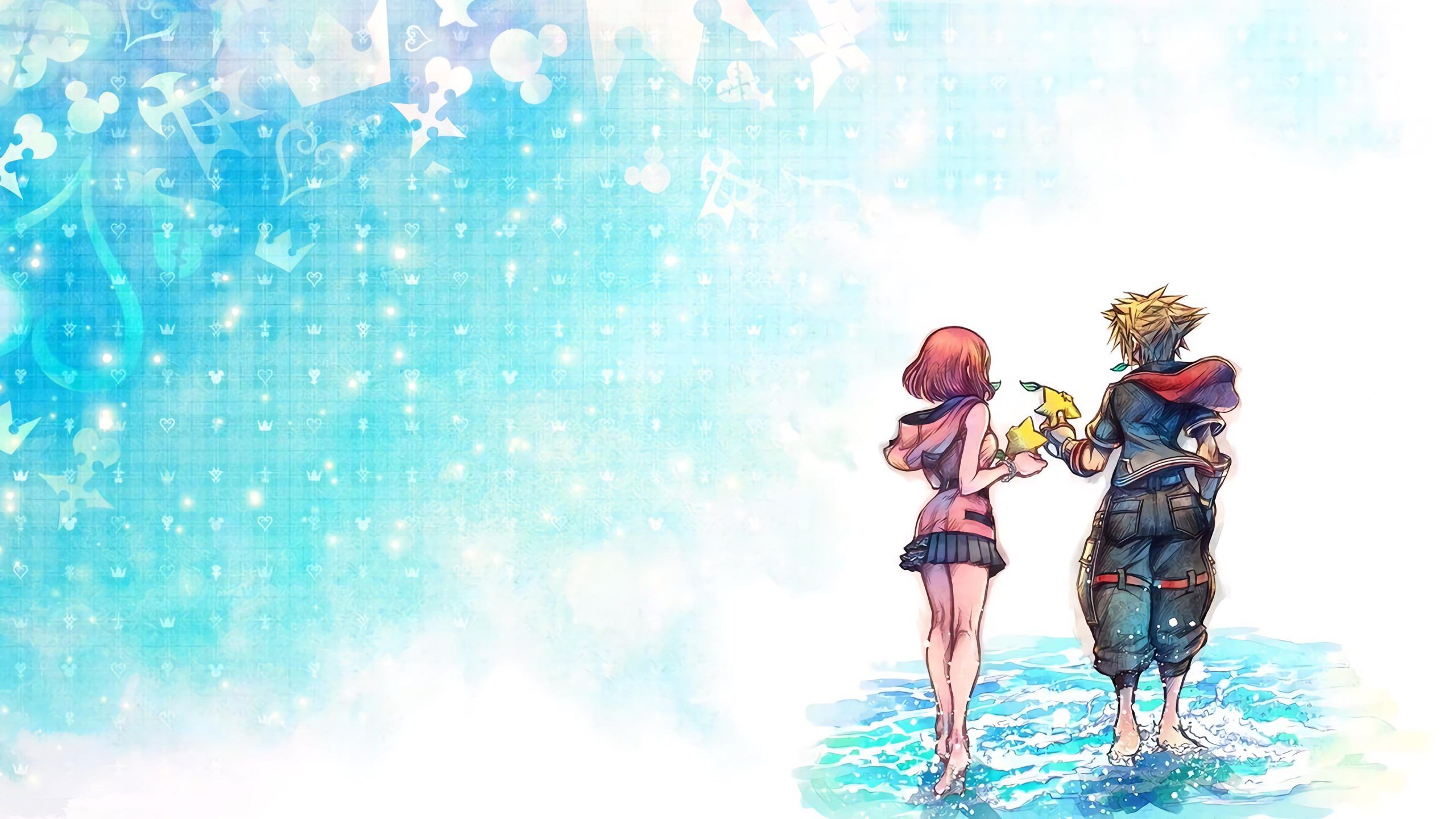 kingdom hearts sora and kairi in love