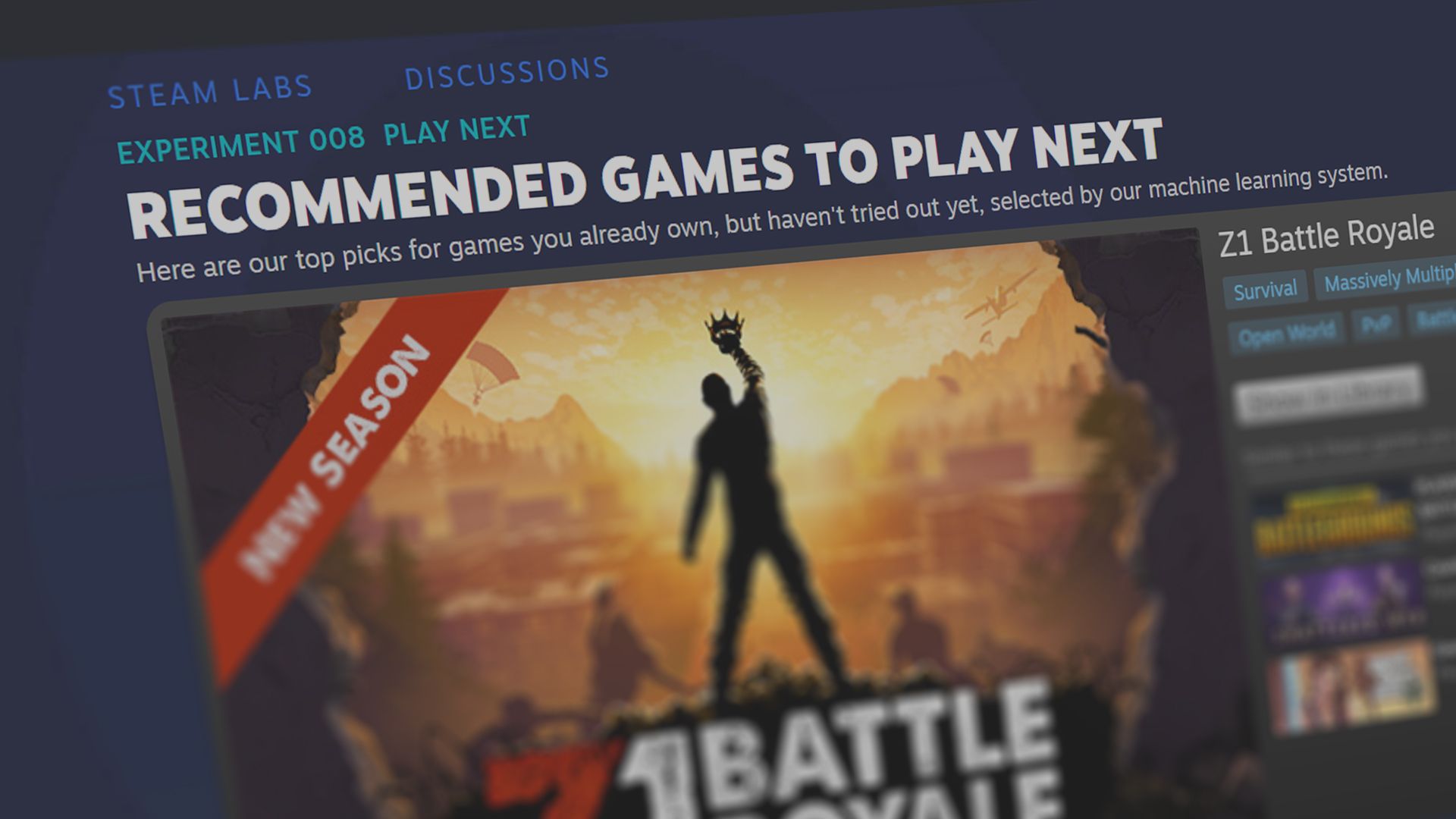 steam labs play next