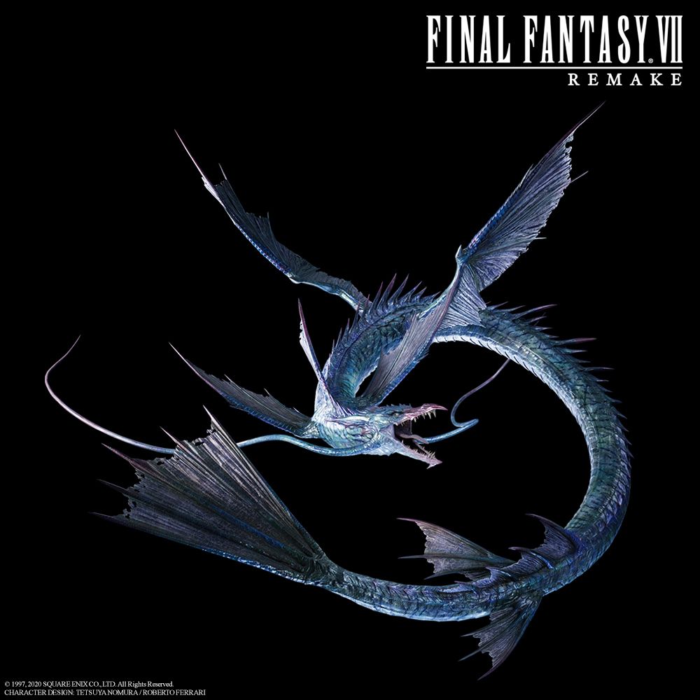 Final Fantasy Vii Remake Screenshots Detail Leviathan Summon Enemy Skill Materia