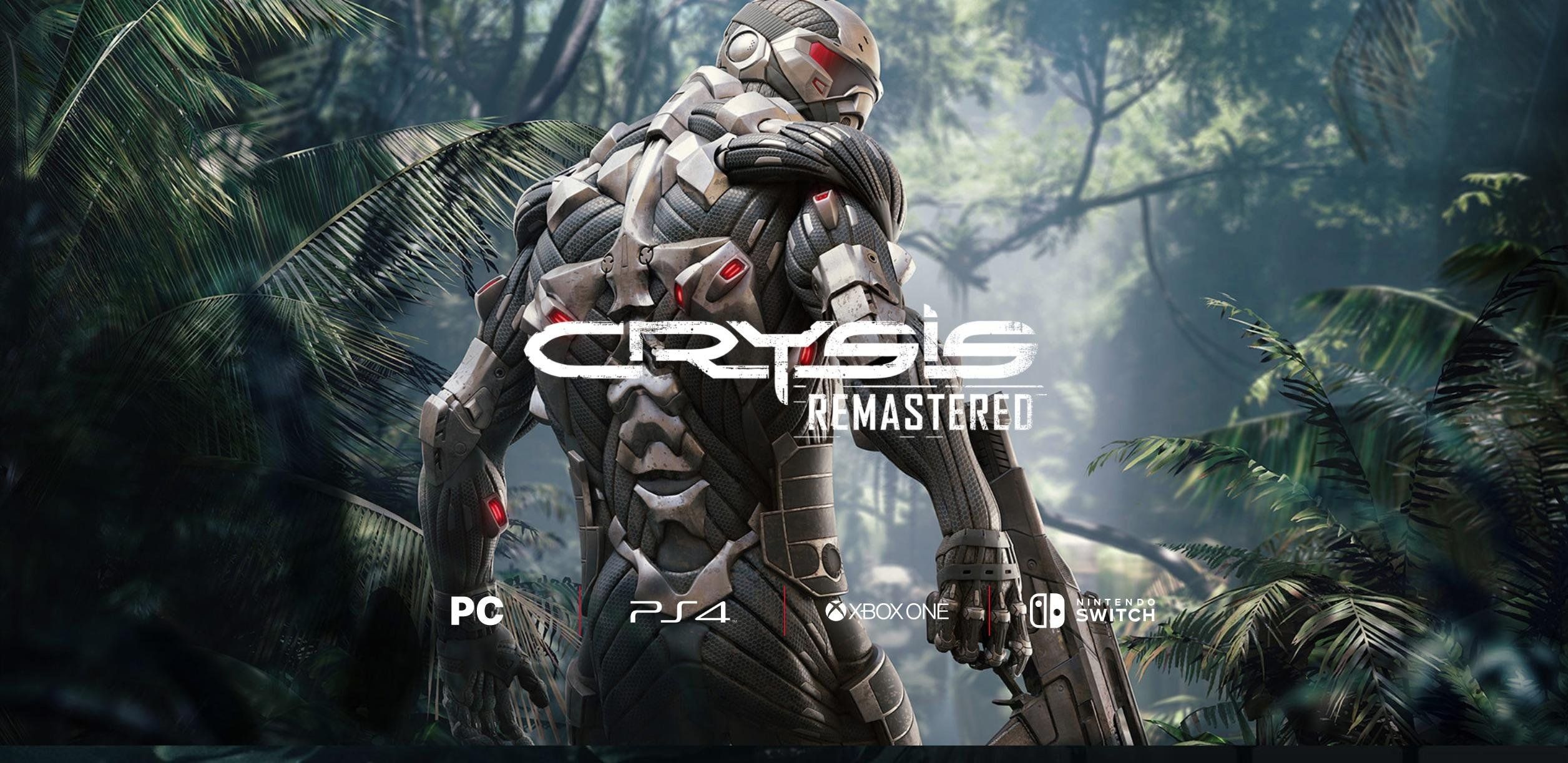 Crysis Remastered Leaked Splash