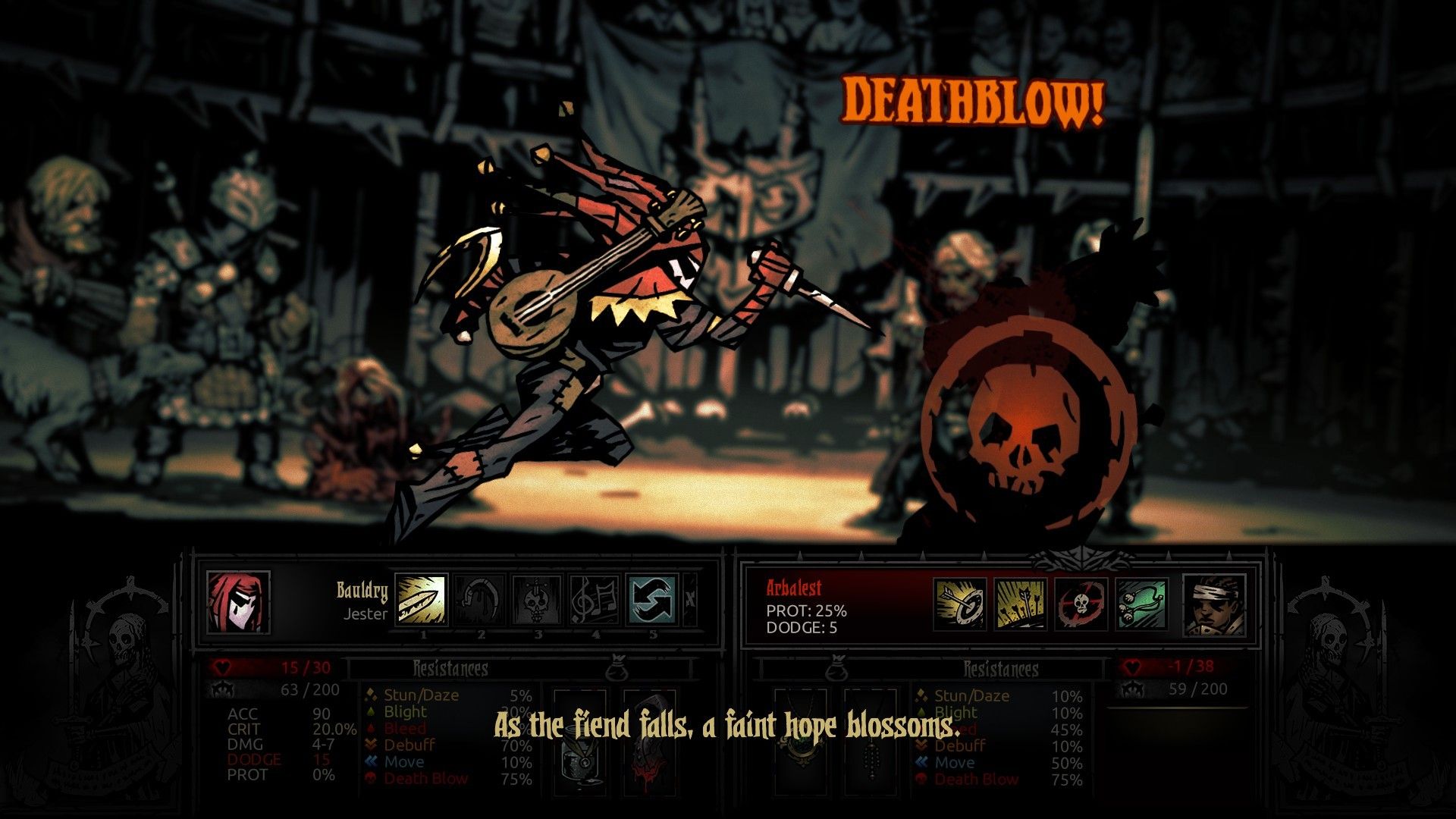 Darkest Dungeon DLC Butcher's Circus Introduces PvP Arena Battles