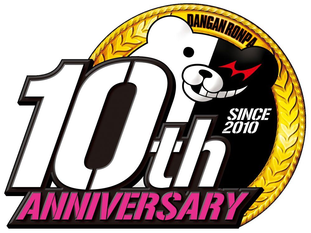 Danganronpa 10th Anniversary logo