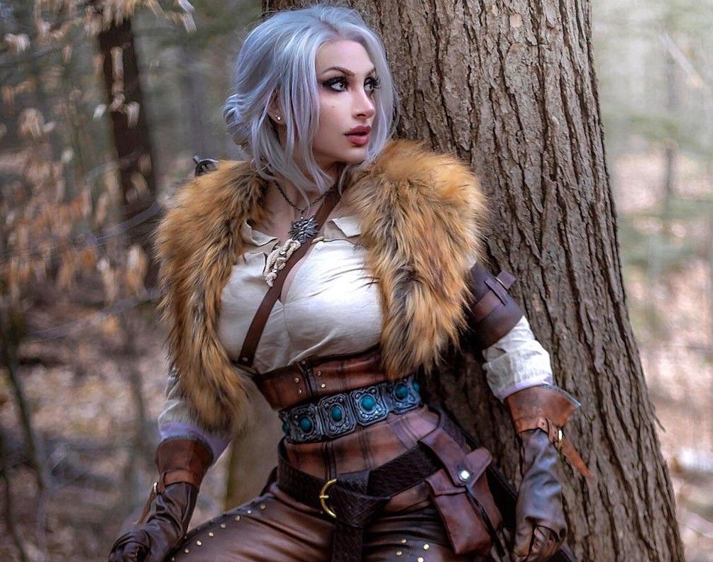 The Witcher Season 2 Netflix Ciri Cirilla Fiona Elen Cosplay Costume