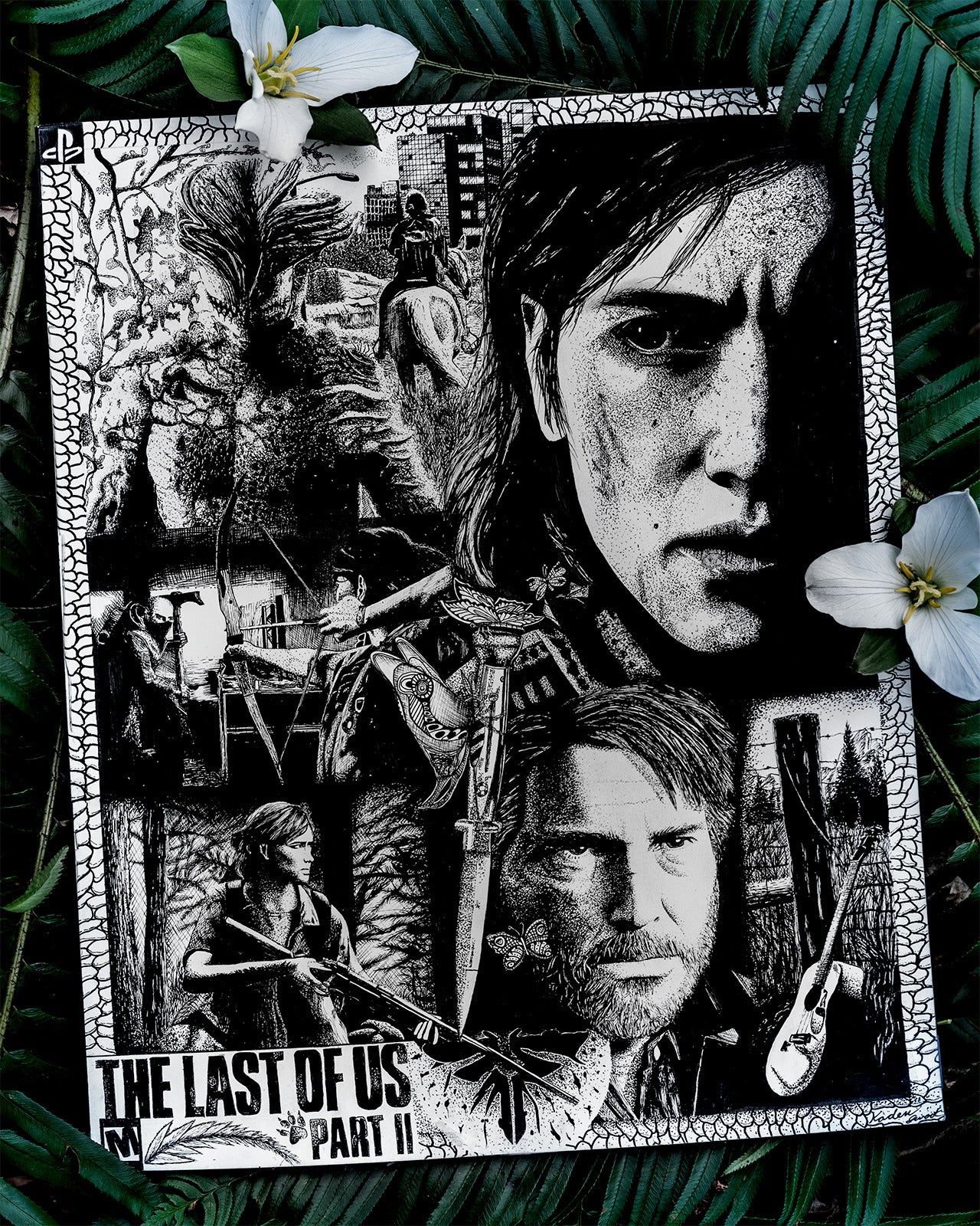 The Last of Us Part 2 Fan Art Poster Is Exceptionally Detailed The Last of Us Part 2 Fan Art Poster Is Exceptionally Detailed