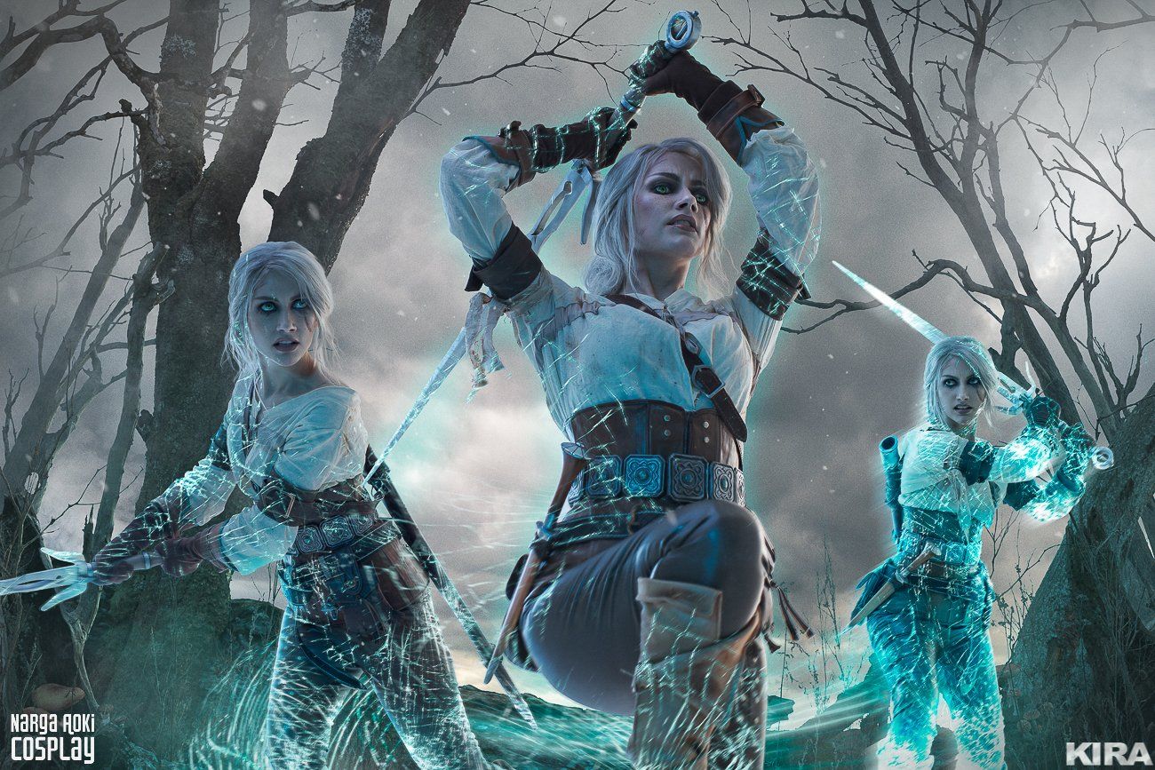 The Witcher Season 2 Netflix Ciri Cirilla Fiona Elen Cosplay Costume
