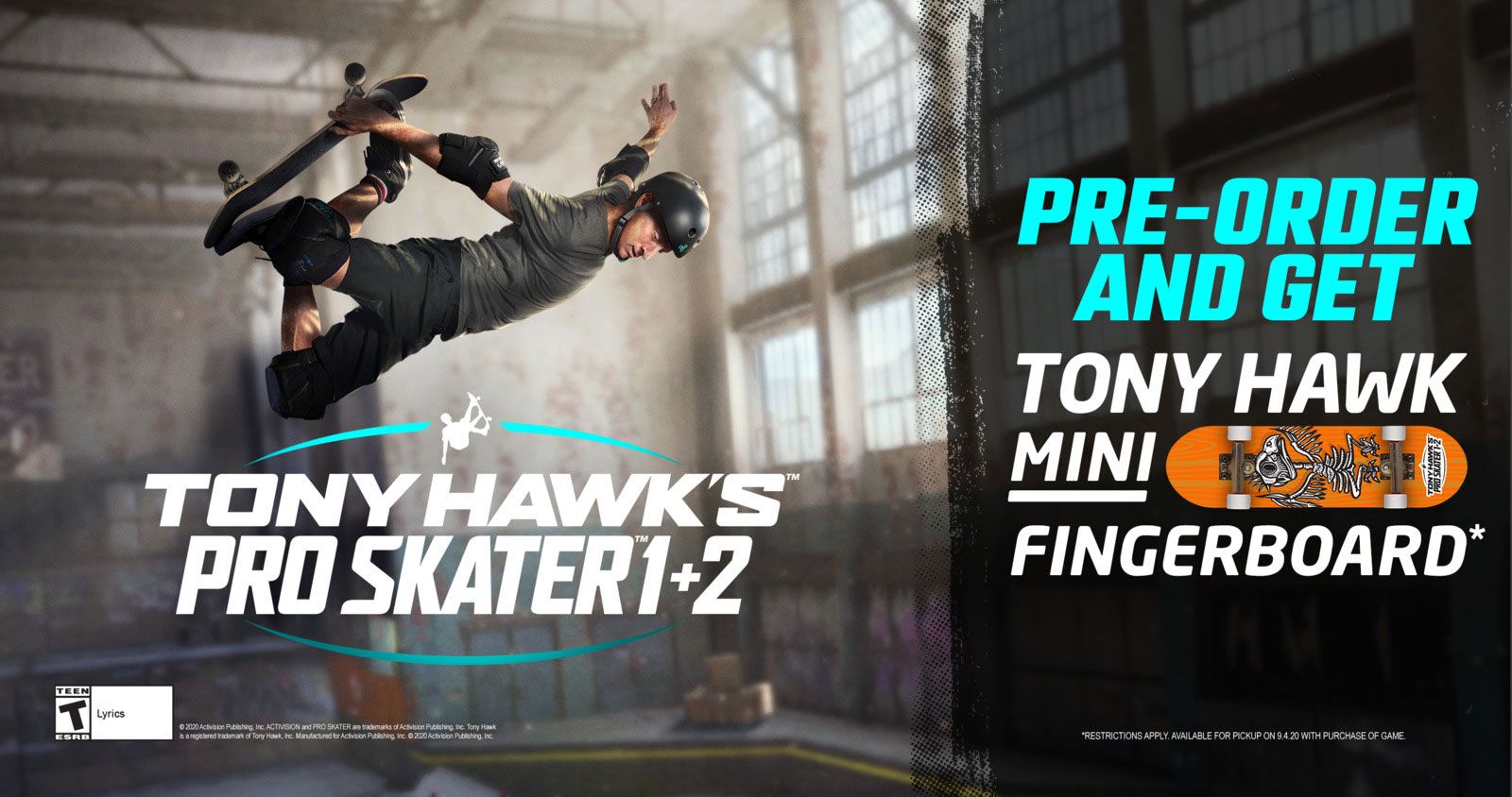 Tony Hawk's Pro Skater remaster