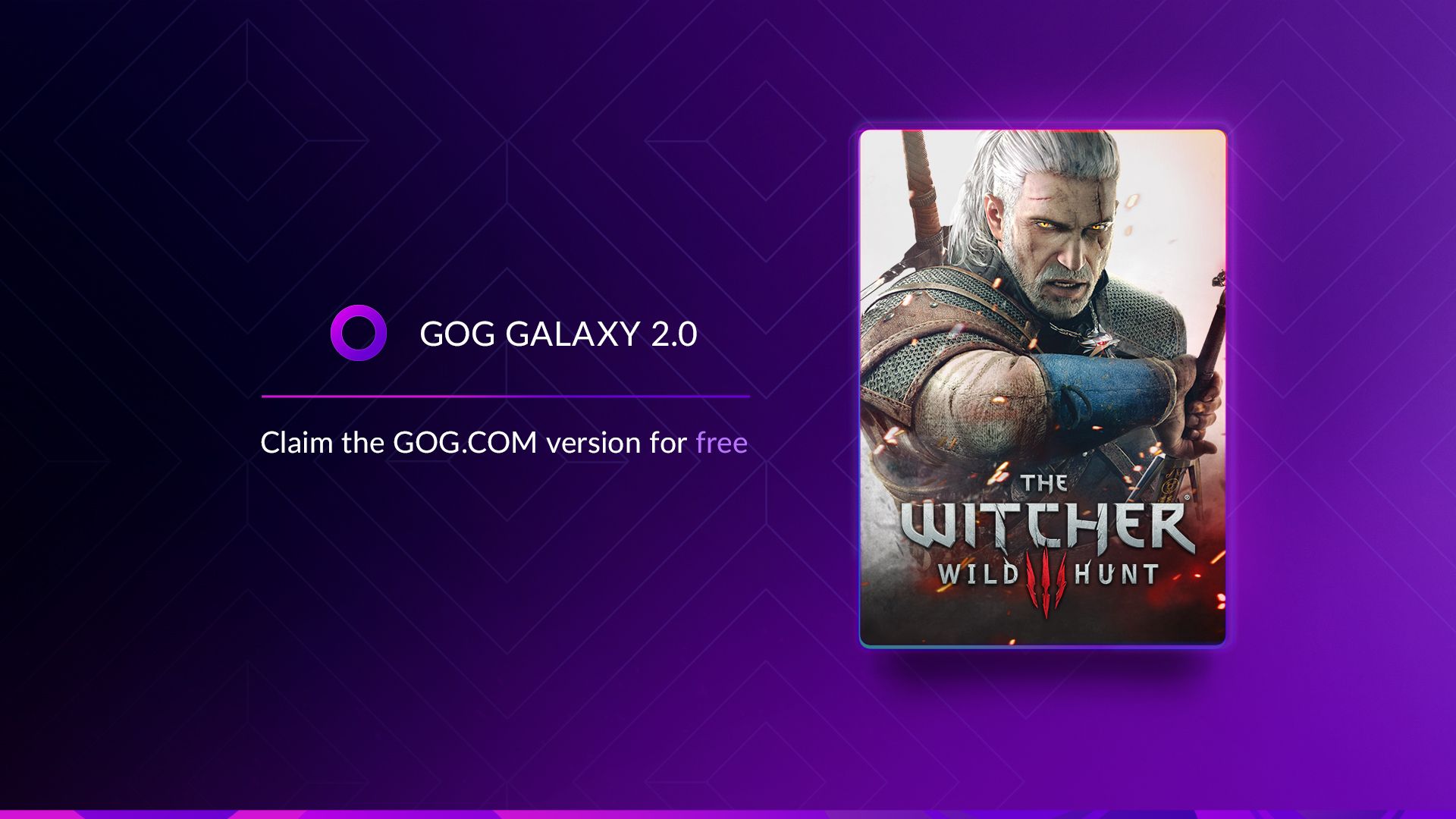 The Witcher 3 GOG GALAXY Deal