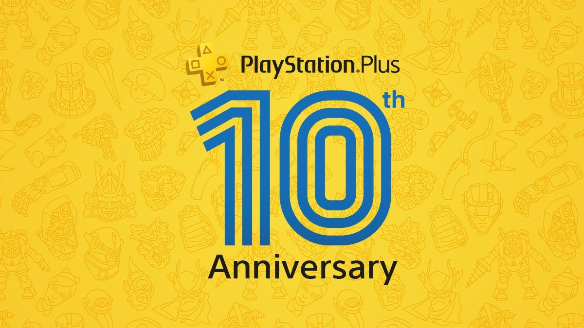PlayStation Plus 10 year anniversary