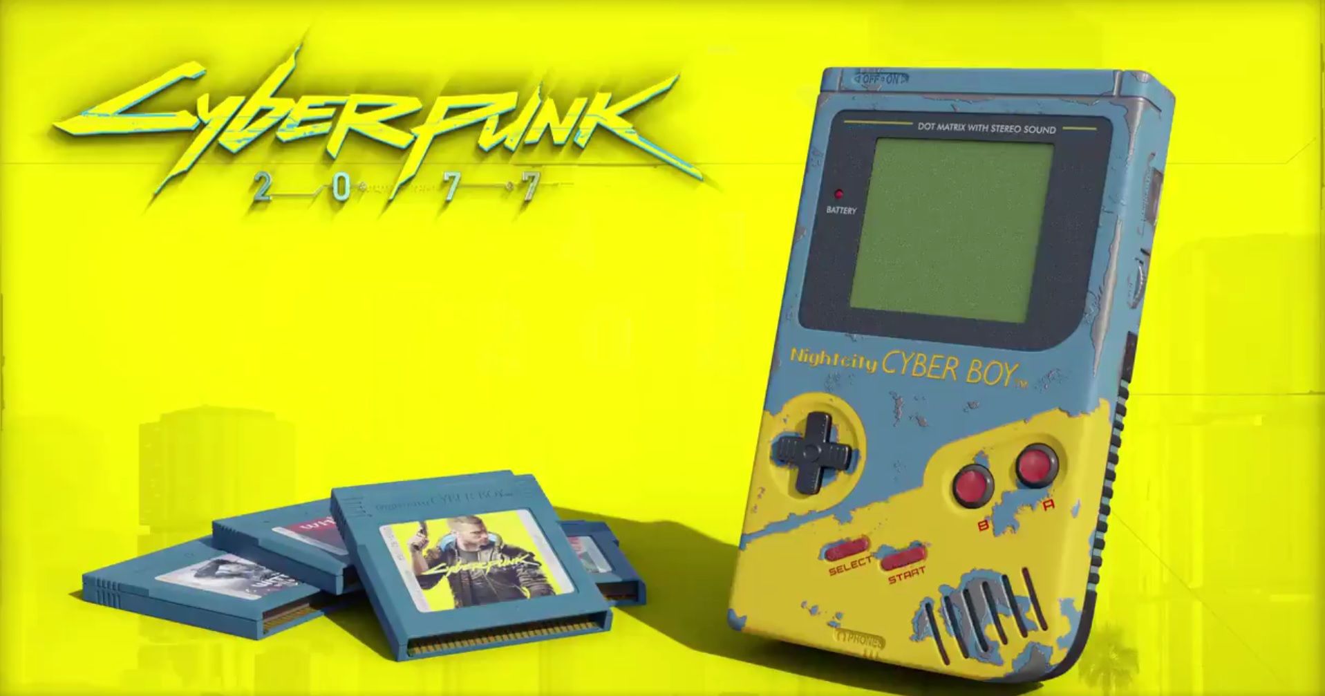 Cyberpunk 2077 Game Boy Console Edition PC PS4 Xbox One Nintendo PS5 Xbox Series X CD Projekt Red Special Edition